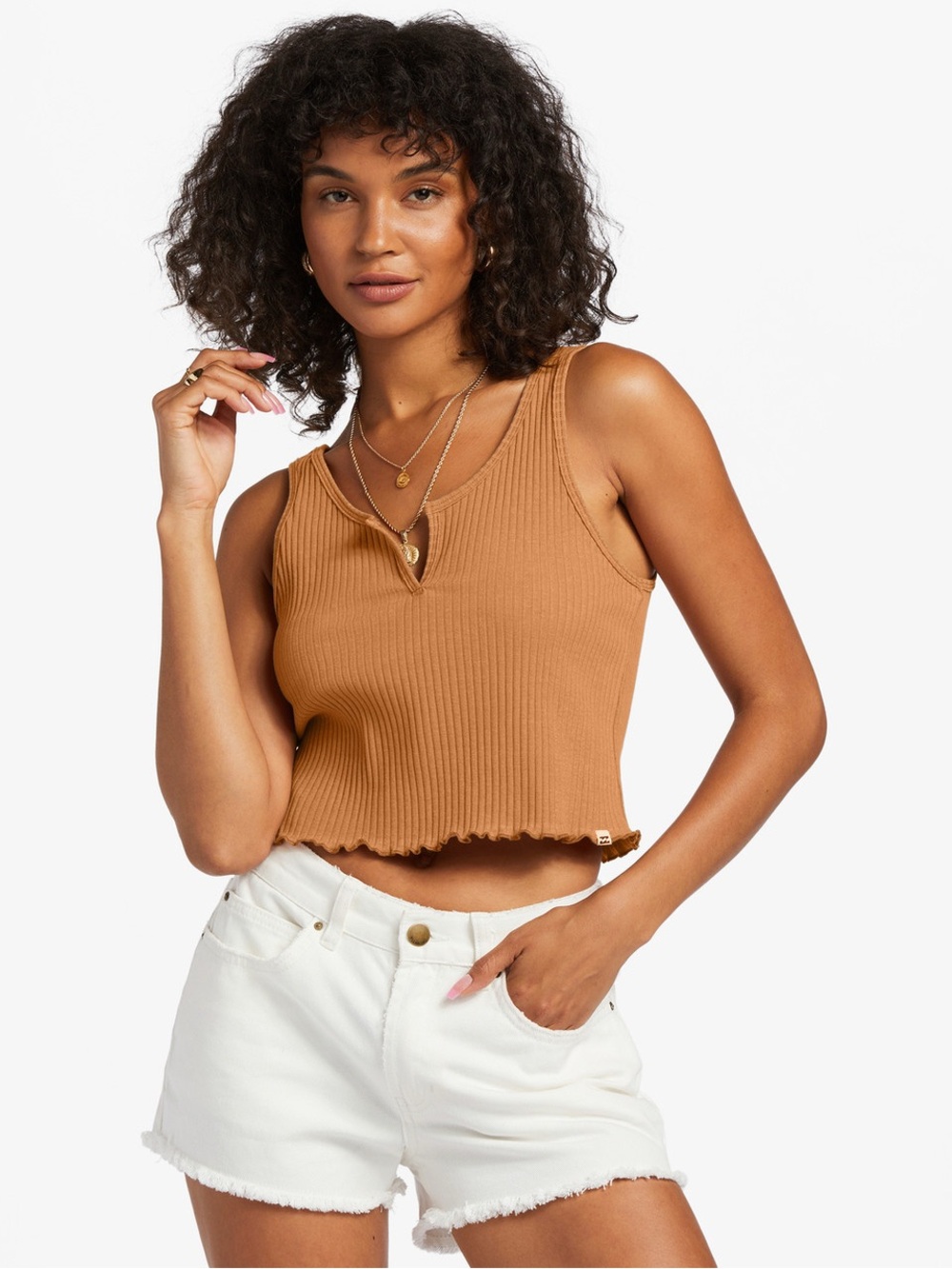 Billabong ribbed Tank top